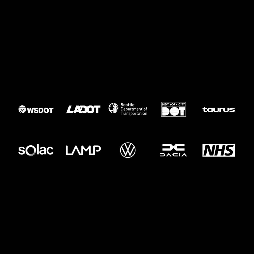 WSDOT, LADOT, Seattle DOT, NYC DOT, Taurus, Solac, VW, Dacia, NHS